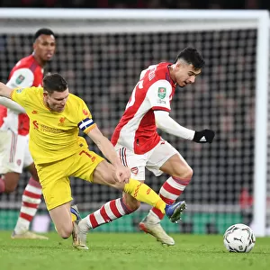 Arsenal vs. Liverpool: Martinelli vs. Milner - Carabao Cup Semi-Final Battle