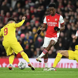 Arsenal vs. Liverpool Showdown: Sambi Faces Off Against Firmino and Fabinho in Intense Carabao Cup Clash