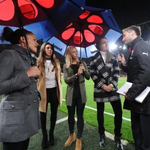 Arsenal vs. Liverpool: Women's Premier League - Casey Stoney's Half-Time Interview Arsenal vs. Liverpool: Women's Premier League - Casey Stoney's Half-Time Interview