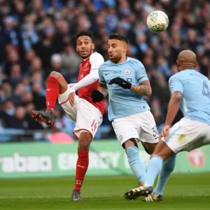 Season 2017-18 Prints: Arsenal v Manchester City - Carabao Cup Final 2018