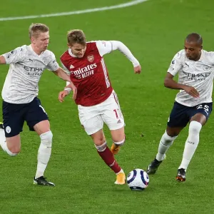 Arsenal vs Manchester City: Clash of Titans in Empty Emirates Stadium, February 2021 Arsenal vs Manchester City: Clash of Titans in Empty Emirates Stadium, February 2021