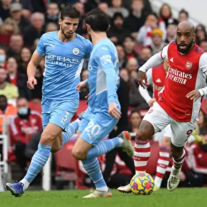 Arsenal vs Manchester City: Lacazette vs Dias Battle in the Premier League (2021-22)