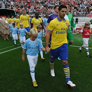 Arsenal vs Manchester City: Mikel Arteta Leads Arsenal in Pre-Season Friendly, Helsinki 2013