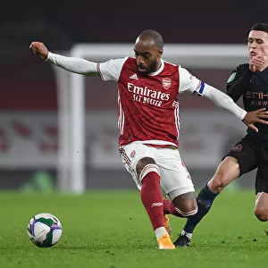 Arsenal vs Manchester City Rivalry: Lacazette vs Foden - Emirates Showdown in Empty Carabao Cup Quarterfinals