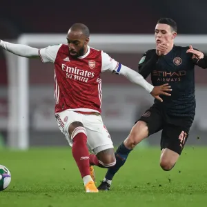 Arsenal vs Manchester City Rivalry: Lacazette vs Foden - Emirates Showdown in Empty Carabao Cup Quarterfinals Arsenal vs Manchester City Rivalry: Lacazette vs Foden - Emirates Showdown in Empty Carabao Cup Quarterfinals