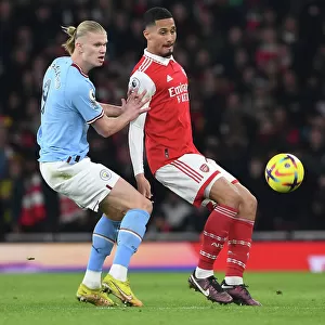 Arsenal vs Manchester City: Saliba vs Haaland Clash in Premier League Showdown