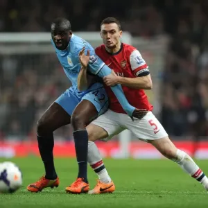Arsenal vs Manchester City: Vermaelen vs Toure - Premier League Battle