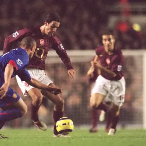 Arsenal vs Manchester United 0-0 Print: A Highbury Matchday Image