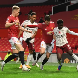 Arsenal vs Manchester United: 2020-21 Premier League Clash at Old Trafford - Behind Closed Doors Arsenal vs Manchester United: 2020-21 Premier League Clash at Old Trafford - Behind Closed Doors