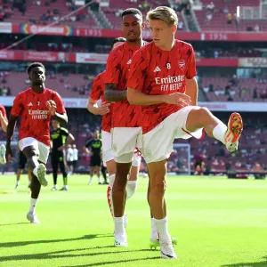 Arsenal vs Manchester United: 2023-24 Premier League Showdown - Martin Odegaard's Emirates Debut Arsenal vs Manchester United: 2023-24 Premier League Showdown - Martin Odegaard's Emirates Debut