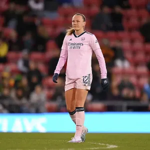 Arsenal vs Manchester United - FA Women's Super League Clash: Frida Maanum in Action Arsenal vs Manchester United - FA Women's Super League Clash: Frida Maanum in Action