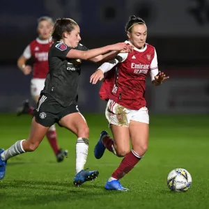 Arsenal vs Manchester United: FA WSL Clash in Empty Stands (2021) Arsenal vs Manchester United: FA WSL Clash in Empty Stands (2021)