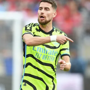 Arsenal vs Manchester United: Jorginho Shines in Pre-Season Clash at MetLife Stadium (2023-24)