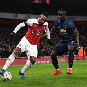 Arsenal vs Manchester United: Lacazette vs Bailly - FA Cup Fourth Round Clash at Emirates Stadium Arsenal vs Manchester United: Lacazette vs Bailly - FA Cup Fourth Round Clash at Emirates Stadium