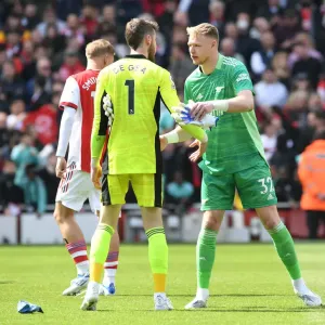Arsenal vs. Manchester United Print, 2022 Stadium Action Photo