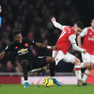 Arsenal vs Manchester United: Torreira vs Fred - Intense Battle in the Premier League (2019-20) Arsenal vs Manchester United: Torreira vs Fred - Intense Battle in the Premier League (2019-20)