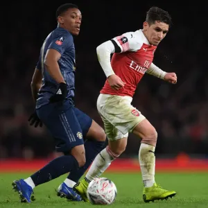 Arsenal vs Manchester United: Torreira vs Martial in FA Cup Clash Arsenal vs Manchester United: Torreira vs Martial in FA Cup Clash