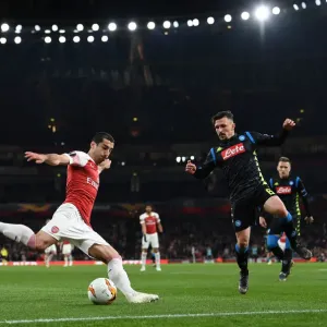Arsenal vs. Napoli: Mkhitaryan Faces Off Against Rui in Europa League Quarterfinal Clash Arsenal vs. Napoli: Mkhitaryan Faces Off Against Rui in Europa League Quarterfinal Clash