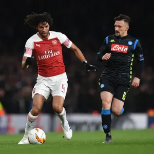 Arsenal vs. Napoli: Mohamed Elneny vs. Mario Rui - UEFA Europa League Quarterfinal Showdown Arsenal vs. Napoli: Mohamed Elneny vs. Mario Rui - UEFA Europa League Quarterfinal Showdown