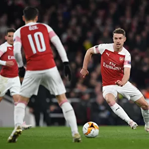 Arsenal vs. Napoli: Ramsey to Ozil - UEFA Europa League Quarterfinal Showdown (Arsenal 2018-19)