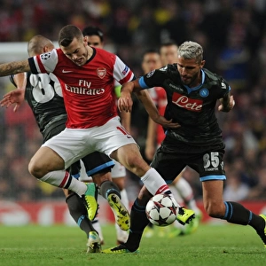 Arsenal vs Napoli: Wilshere Faces Off Against Inler and Behrami