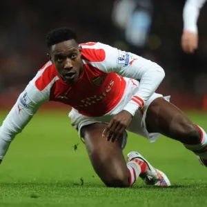 Arsenal vs Newcastle United: Danny Welbeck in Action at the Emirates Stadium (Premier League 2014/15) Arsenal vs Newcastle United: Danny Welbeck in Action at the Emirates Stadium (Premier League 2014/15)