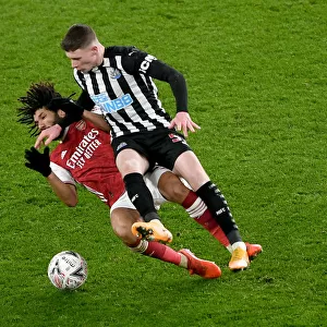 Arsenal vs Newcastle United: FA Cup Clash - Elneny Challenges Anderson