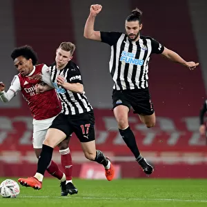 Arsenal vs Newcastle United: FA Cup Clash Marred by Foul on Willian