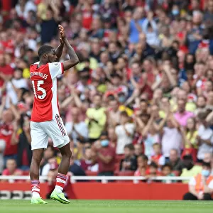 Arsenal vs Norwich City: Ainsley Maitland-Niles in Action at the Emirates Stadium (2021-22)