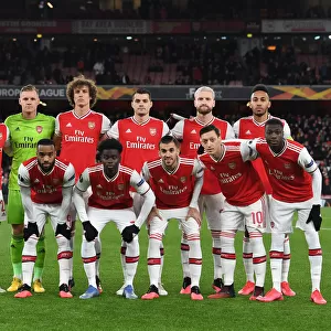 Arsenal vs Olympiacos: Europa League Showdown - Arsenal's Team Line-up at Emirates Stadium (2019-20)