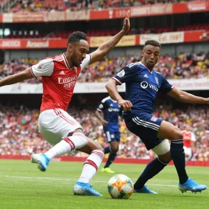 Arsenal vs. Olympique Lyonnais: Aubameyang Faces Marcal in Emirates Cup Clash (2019) Arsenal vs. Olympique Lyonnais: Aubameyang Faces Marcal in Emirates Cup Clash (2019)