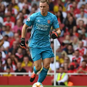 Arsenal vs. Olympique Lyonnais: Bernd Leno in Action at the Emirates Cup, 2019