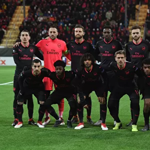 Arsenal vs Ostersunds FK: Europa League Showdown - Arsenal's Team Line-up