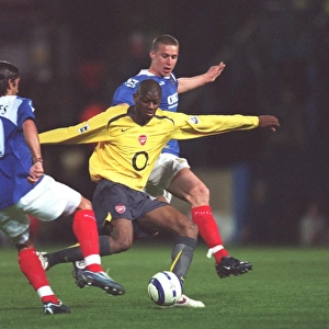 Arsenal vs. Portsmouth: A 1-1 Battle at Fratton Park, FA Premiership 2005-06