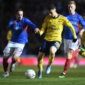 Arsenal vs. Portsmouth: FA Cup Fifth Round Clash at Fratton Park, March 2020 Arsenal vs. Portsmouth: FA Cup Fifth Round Clash at Fratton Park, March 2020