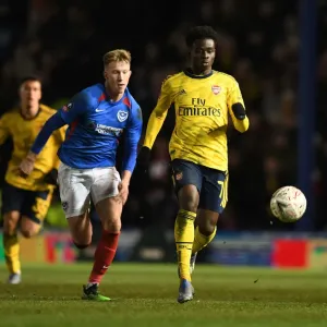Arsenal vs. Portsmouth: FA Cup Fifth Round Clash at Fratton Park, March 2020 Arsenal vs. Portsmouth: FA Cup Fifth Round Clash at Fratton Park, March 2020