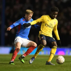 Arsenal vs. Portsmouth: FA Cup Fifth Round Clash at Fratton Park, March 2020 Arsenal vs. Portsmouth: FA Cup Fifth Round Clash at Fratton Park, March 2020