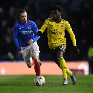 Arsenal vs. Portsmouth: FA Cup Fifth Round Clash at Fratton Park, March 2020 Arsenal vs. Portsmouth: FA Cup Fifth Round Clash at Fratton Park, March 2020