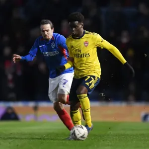 Arsenal vs. Portsmouth: FA Cup Fifth Round Clash at Fratton Park, March 2020 Arsenal vs. Portsmouth: FA Cup Fifth Round Clash at Fratton Park, March 2020