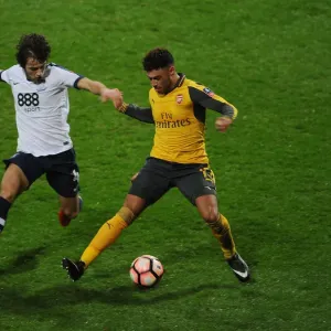 Arsenal vs Preston North End: FA Cup Third Round Clash - Oxlade-Chamberlain vs Pearson