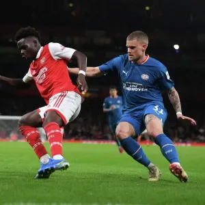 Arsenal vs PSV Eindhoven: Bukayo Saka Faces Off Against Philipp Max in Europa League Clash Arsenal vs PSV Eindhoven: Bukayo Saka Faces Off Against Philipp Max in Europa League Clash