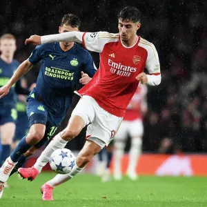 Arsenal vs PSV Eindhoven: Havertz Throws Down the Gauntlet in Champions League Showdown (2023-24)