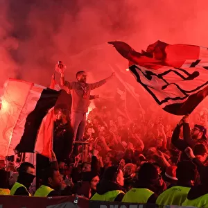 Arsenal vs Rennes: Fan Clash in Europa League Match, Rennes, France - March 2019