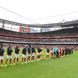Arsenal vs Sevilla - Aligned and Ready for Emirates Cup Clash at Emirates Stadium, London (2022)