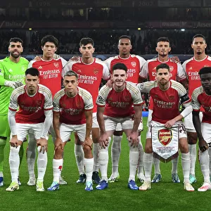 Arsenal vs Sevilla: Arsenal Team Photo - UEFA Champions League 2023/24, Emirates Stadium
