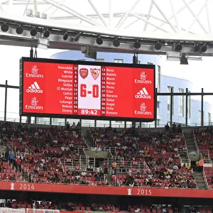 Arsenal vs Sevilla: Emirates Cup 2022 - Big Screen Action at the Emirates Stadium