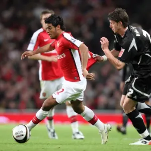Arsenal vs Sheffield United in the Carling Cup, 2008-09 Season Arsenal vs Sheffield United in the Carling Cup, 2008-09 Season