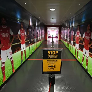 Arsenal vs Sheffield United: Empty Emirates Stadium in the Pandemic Premier League (2020-21)
