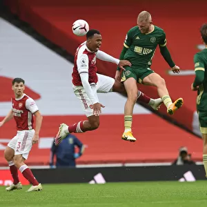 Arsenal vs Sheffield United: Gabriel Magalhaes Clashes with Oliver McBurnie in Premier League Showdown