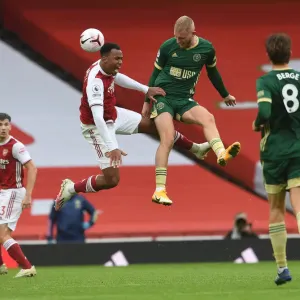 Arsenal vs Sheffield United: Gabriel Magalhaes Clashes with Oliver McBurnie in Premier League Showdown Arsenal vs Sheffield United: Gabriel Magalhaes Clashes with Oliver McBurnie in Premier League Showdown